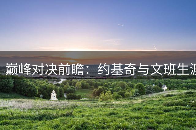 巅峰对决前瞻：约基奇与文班生涯初期数据大比拼